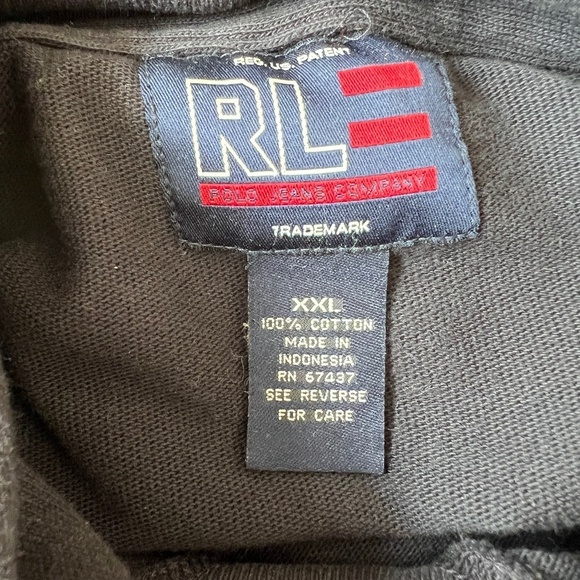 POLO JEANS CO RALPH LAUREN HOODIE SWEATSHIRT MENS XXL VINTAGE STREETWEAR - Picture 11 of 12